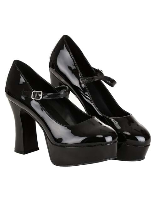 Women's Patent Faux Leather Mary Jane Shoes - US 5826