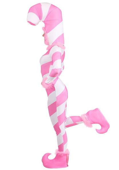 Womens Pink Candy Cane Costume - US 7205