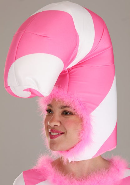 Womens Pink Candy Cane Costume - US 7205