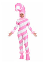 Womens Pink Candy Cane Costume - US 7205