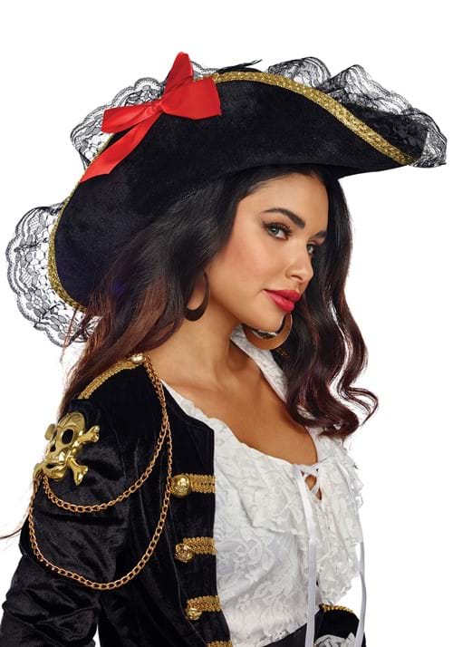 Pirate Costume Hat for Women - US 8066