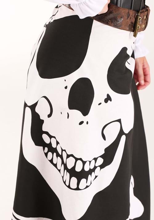 Skeleton Flag Rogue Pirate Costume for Women - US 2221