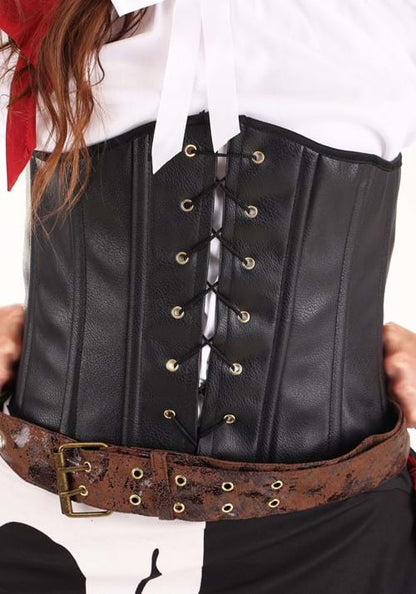 Skeleton Flag Rogue Pirate Costume for Women - US 2221