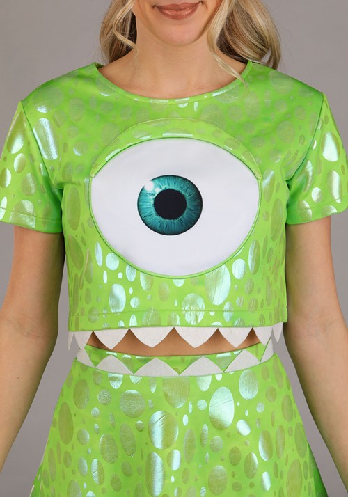 Women's Pixar Monsters Inc. Mike Wazowski Costume - US 3620