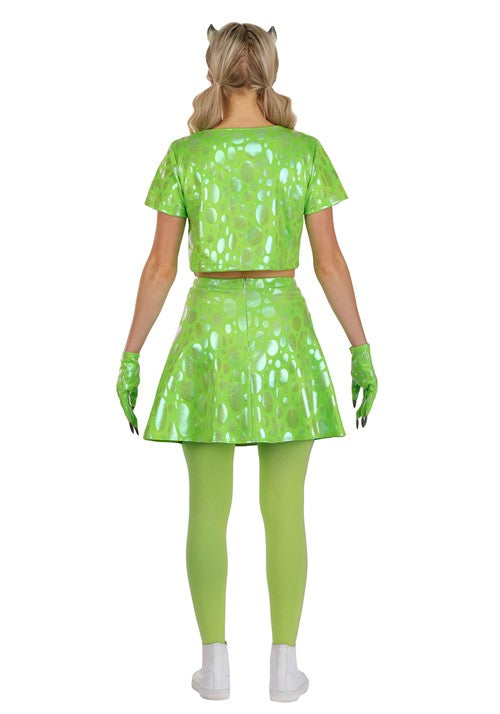 Women's Pixar Monsters Inc. Mike Wazowski Costume - US 3620