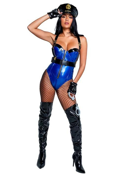 Playboy Frisky Police Business Costume for Women - US 9146