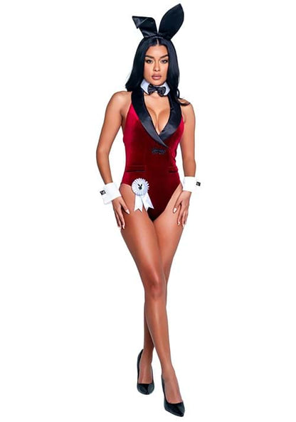 Playboy Smoking Lounge Bunny Costume for Womem - US 2509