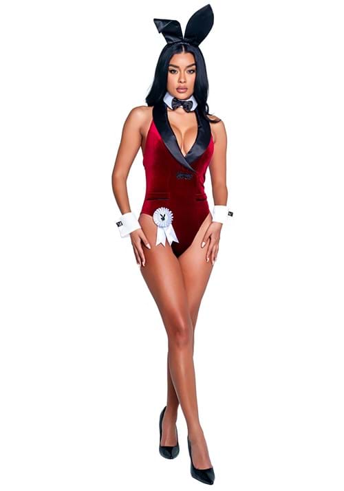 Playboy Smoking Lounge Bunny Costume for Womem - US 2509