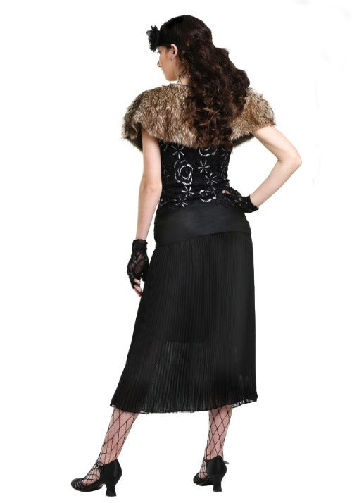 Women's Plus Size Charleston Flapper Costume Dress - US 2619