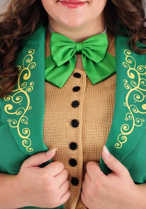 Plus Size Charming Leprechaun Costume for Women - US 7126