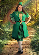 Plus Size Charming Leprechaun Costume for Women - US 7126