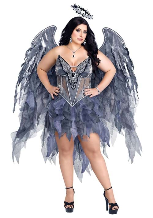 Women's Plus Size Dark Angel's Desire Costume - US 3189