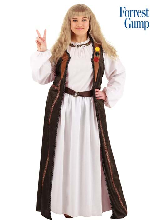 Forrest Gump Jenny Curran Plus Size Costume for Women - US 9290