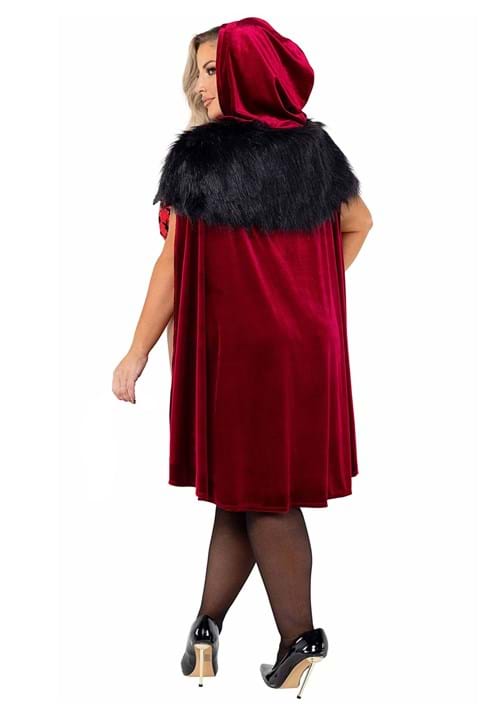 Women's Plus Size Playboy Bunny Red Riding Hood Costume - US 8715