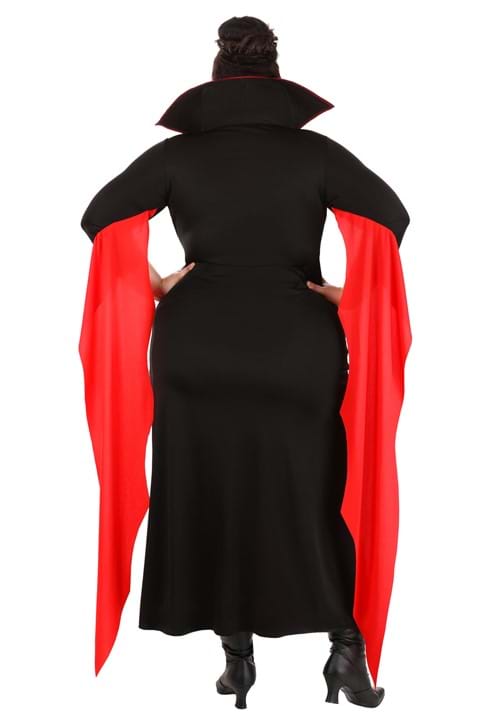 Women's Plus Size Queen Vampire Costume Dress - US 5034