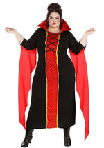 Women's Plus Size Queen Vampire Costume Dress - US 5034