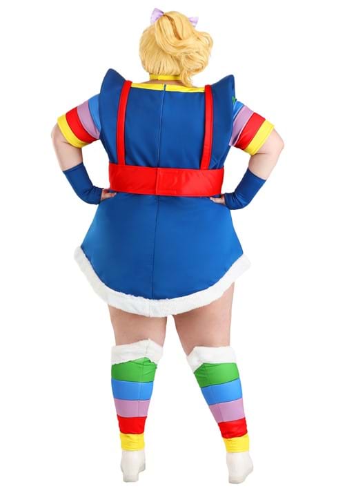 Women's Plus Size Rainbow Brite Costume - US 5162