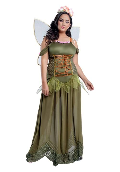 Plus Size Rose Fairy Princess Women's Costume - US 8114