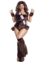 Women's Plus Sexy Furry Space Friend Costume - US 2950