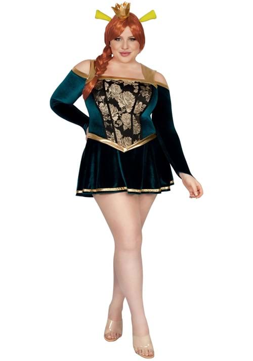 Plus Size Sexy Ogre Princess Costume Dress for Women - US 7876