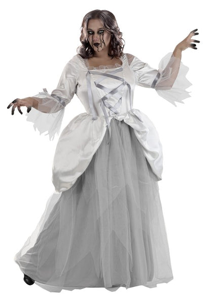 Women's Plus Size 18th Century Ghost Costume Dress - US 7202