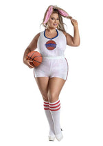 Plus Size Women's Basketball Bunny Costume - US 0975