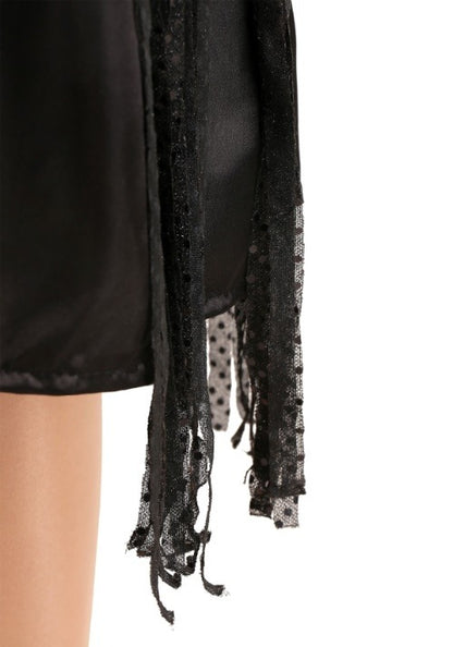 Plus Size Women's Black Jazz Flapper Costume - US 0884