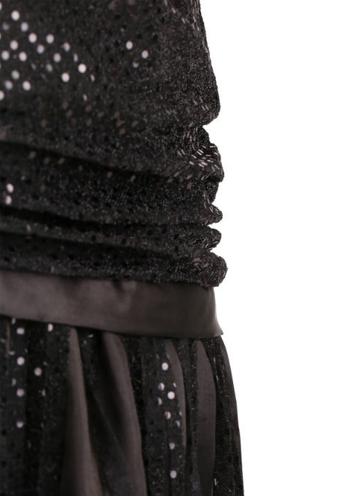 Plus Size Women's Black Jazz Flapper Costume - US 0884