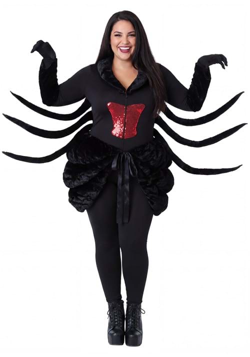 Women's Plus Size Black Widow Costume - US 7827