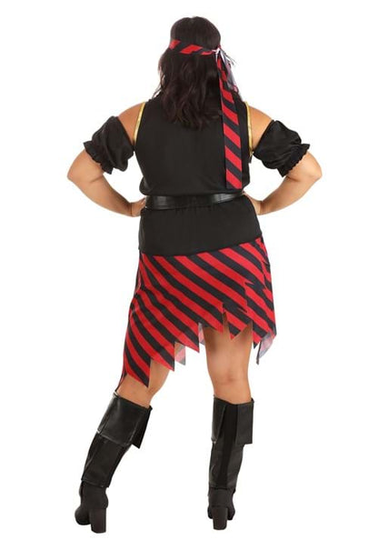 Plus Size Budget Pirate Costume for Women - US 3122