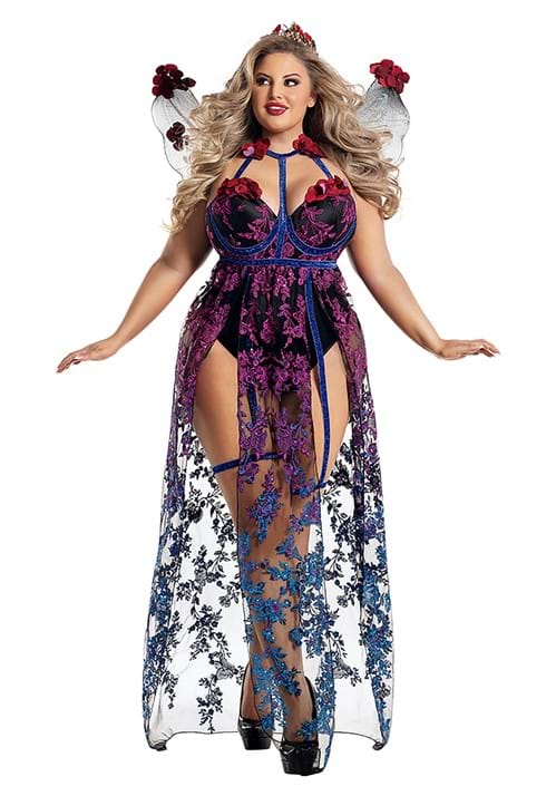 Plus Size Women's Dark Fairy Queen Costume - US 5336