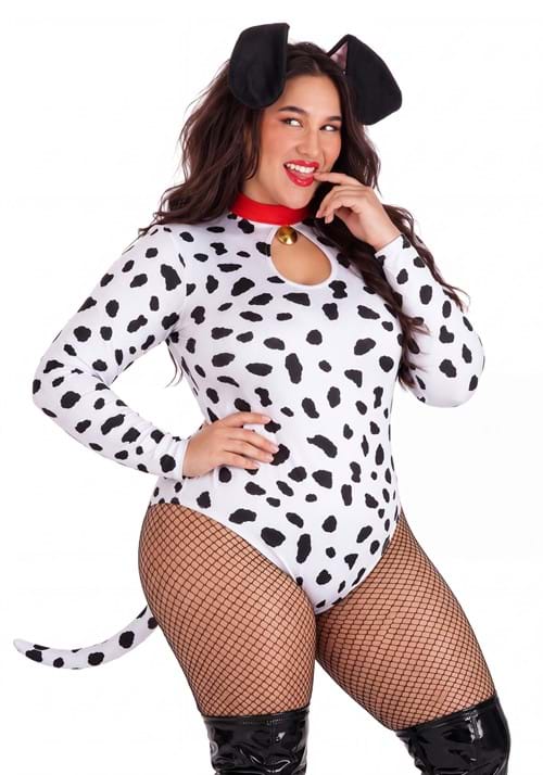 Plus Size Women's Dashing Dalmatian Costume - US 0782