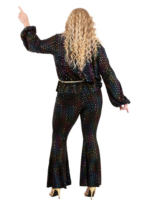 Plus Size Disco Queen Women's Costume - US 5127