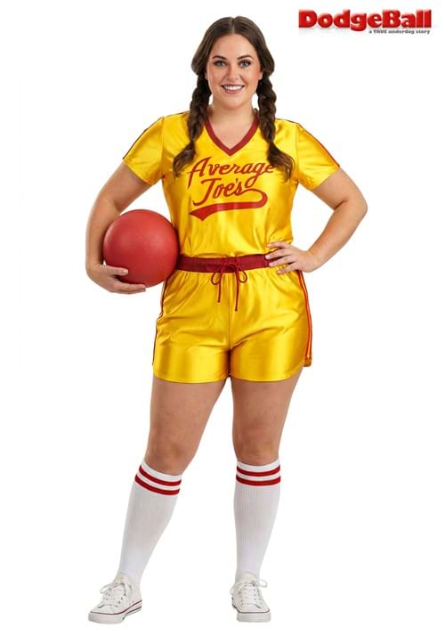Plus Size Dodgeball Average Joe's Costume for Women - US 9344
