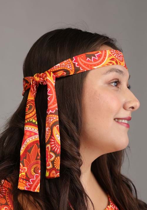 Plus Size Fringe Hippie Women's Costume - US 3792