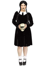 Plus Size Gothic Girl Costume Dress for Women - US 3320