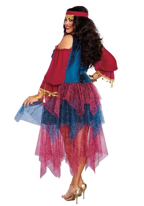 Plus Size Mystical Fortune Teller Women's Costume - US 4893