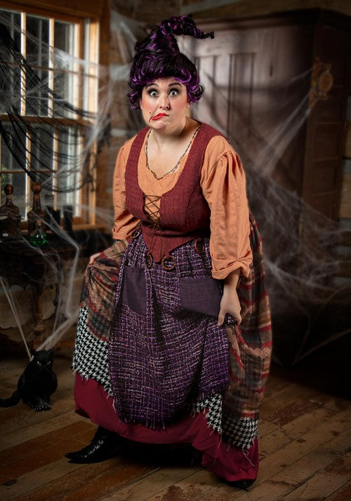 Mary Sanderson Costume for Plus Size Women from Disney’s Hocus Pocus - US 4567