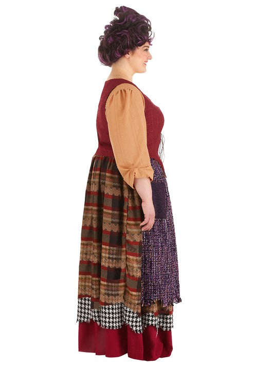 Mary Sanderson Costume for Plus Size Women from Disney’s Hocus Pocus - US 4567