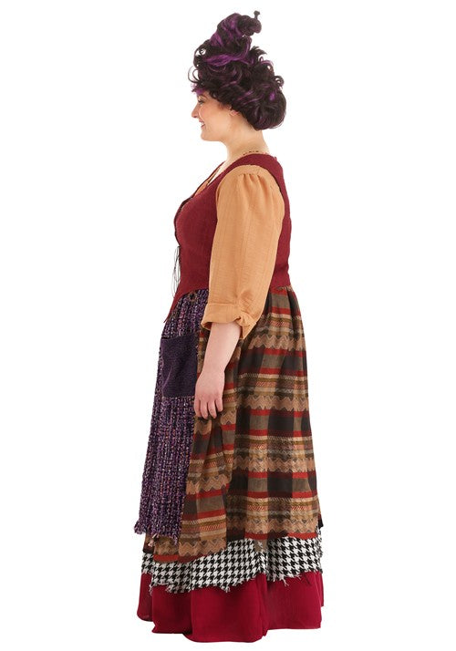 Mary Sanderson Costume for Plus Size Women from Disney’s Hocus Pocus - US 4567