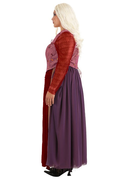 Sarah Sanderson Costume for Plus Size Women from Disney's Hocus Pocus - US 3758
