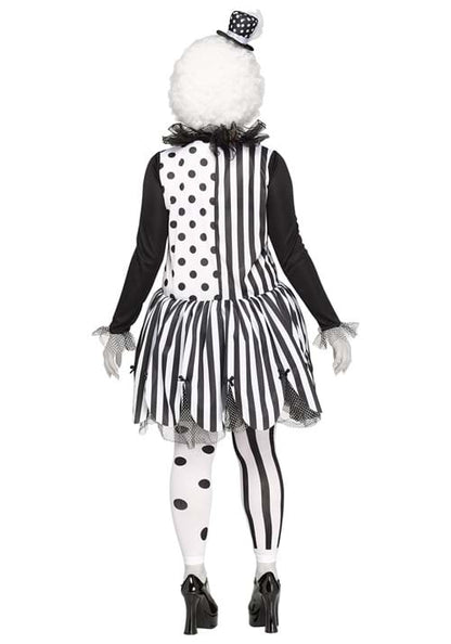 Women's Killer Clown Plus Size Costume - US 3706