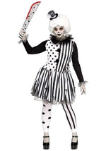 Women's Killer Clown Plus Size Costume - US 3706