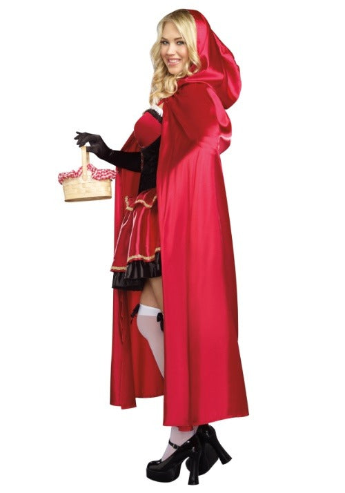 Plus Size Little Red Costume for Women - US 3455