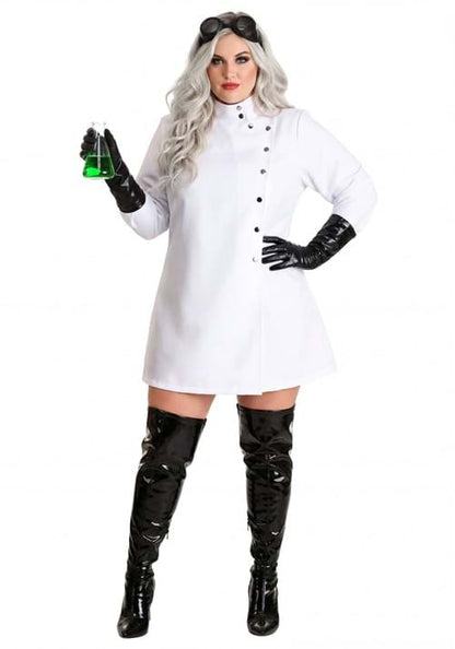 Plus Size Mad Scientist Women's Costume - US 6474