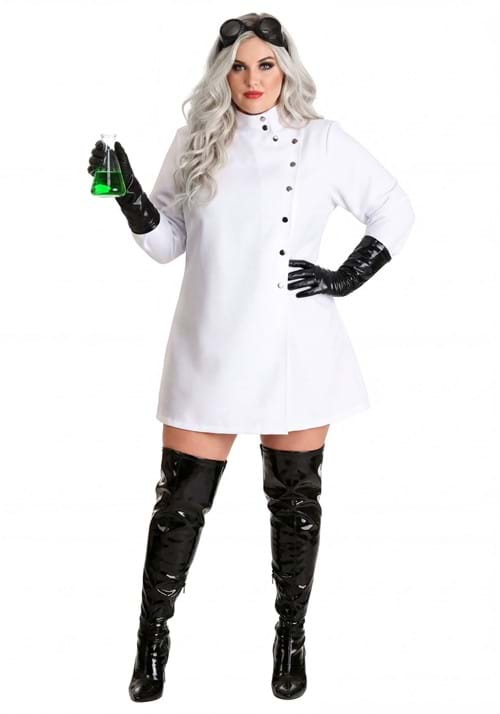 Plus Size Mad Scientist Women's Costume - US 6474