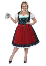 Women's Plus Size Oktoberfest Fraulein Costume - US 7383