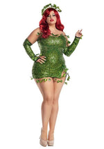 Plus Size Poisonous Villain Women's Costume - US 1592