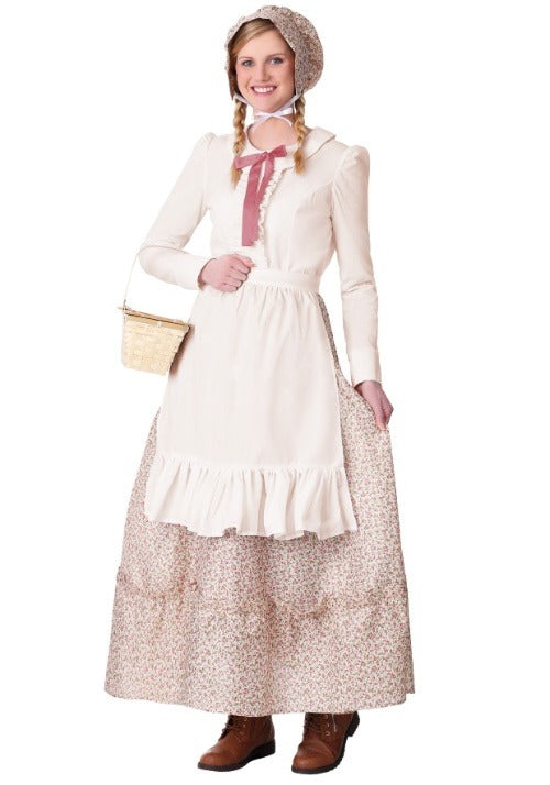 Women's Plus Size Prairie Pioneer Costume - US 2898