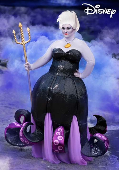 Ursula Costume for Plus Size Women from Disney's The Little Mermaid - US 0948